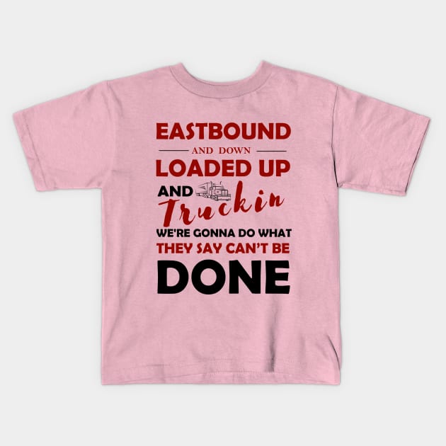Kenny Powers of Eastbound & Down Kids T-Shirt by AlephArt